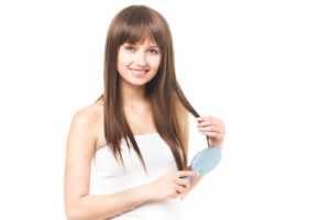 ダメージヘアは健康毛より5割少ない