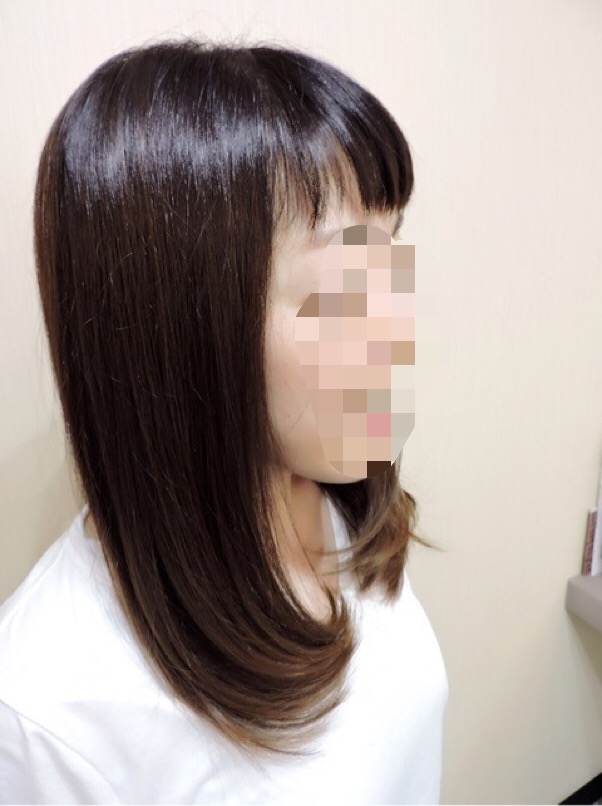 前髪でイメチェン縮毛矯正 SISIi HAIR