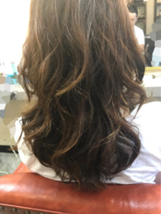 デジタルパーマで朝の時短スタイル