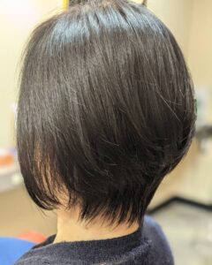 大人ショートボブ