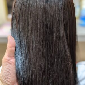 大人ミディアムの縮毛矯正