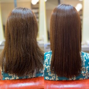 ミディアムの縮毛矯正