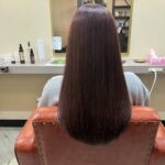 初めてのピンクカラーは透明感重視で