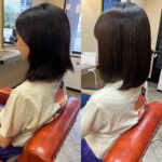 10ヶ月ぶりの縮毛矯正で朝が楽になる髪へ